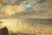 Eugene Delacroix The Sea at Dieppe (mk05) china oil painting reproduction